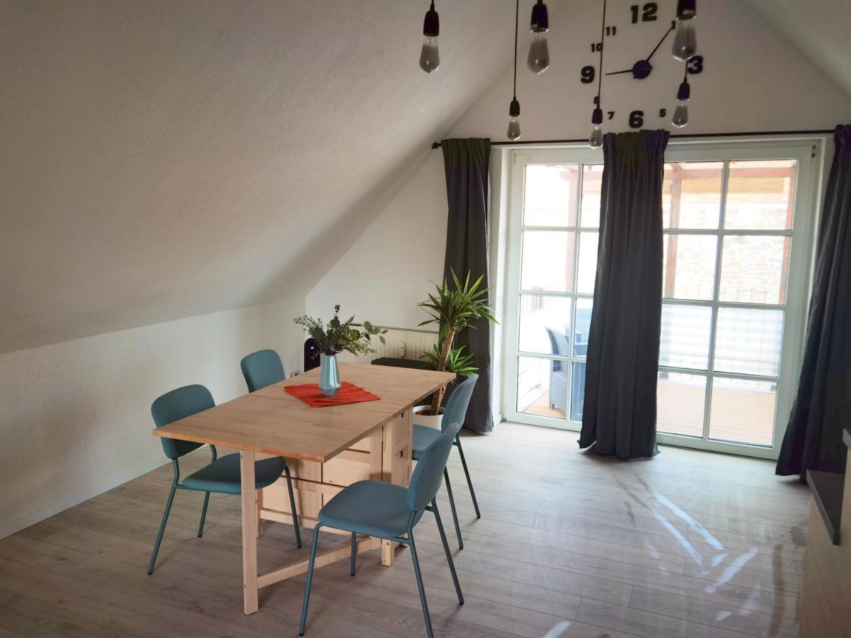 Grosses Offenes Loft Oder Kleine Gemuetliche Wohnung Mit Balkon 볼미르스테트 외부 사진